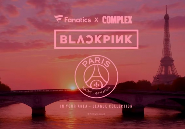 当足球遇见K-pop巨星 BLACKPINK与巴黎俱乐部联手打造限量潮品
